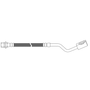 Centric Brake Hose for 1993 Lincoln Continental - 150.61062