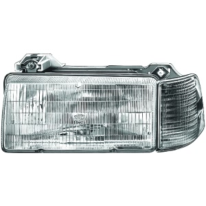 Hella Driver Side Headlight for 1985 Audi 4000 - H91099001