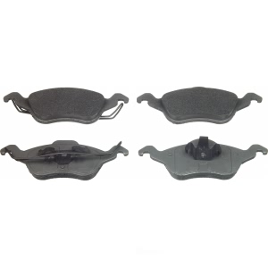 Wagner ThermoQuiet Semi-Metallic Disc Brake Pad Set for 2001 Ford Focus - MX816