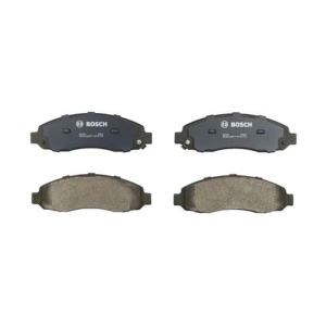 Bosch QuietCast™ Premium Organic Front Disc Brake Pads for 2004 Dodge Dakota - BP962