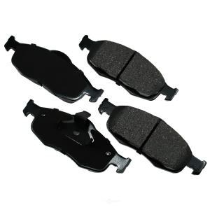 Akebono Pro-ACT™ Ultra-Premium Ceramic Front Disc Brake Pads for 2000 Ford Contour - ACT648