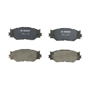 Bosch QuietCast™ Premium Organic Front Disc Brake Pads for Lexus IS250 - BP1178
