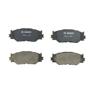 Bosch QuietCast™ Premium Organic Front Disc Brake Pads for 2014 Lexus IS250 - BP1178