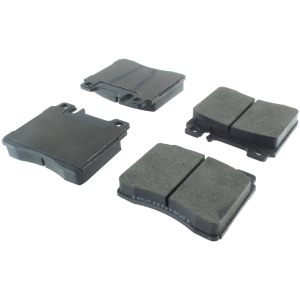 Centric Posi Quiet™ Semi-Metallic Brake Pads With Hardware for 1992 Mercedes-Benz 500SEL - 104.05770