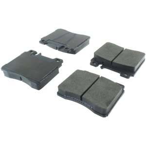 Centric Posi Quiet™ Semi-Metallic Brake Pads With Hardware for 1994 Mercedes-Benz S320 - 104.05770