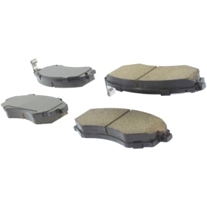 Centric Posi Quiet™ Ceramic Front Disc Brake Pads for 1990 Nissan 240SX - 105.07000