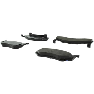 Centric Posi Quiet™ Ceramic Front Disc Brake Pads for 1988 Dodge Ramcharger - 105.01230