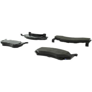 Centric Posi Quiet™ Ceramic Front Disc Brake Pads for 1987 Dodge B150 - 105.01230