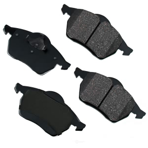 Akebono EURO™ Ultra-Premium Ceramic Front Disc Brake Pads for 1994 Audi 100 - EUR555A