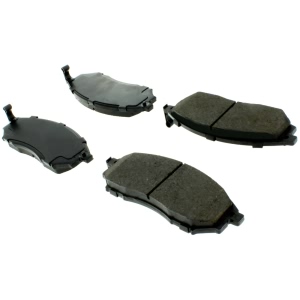 Centric Posi Quiet™ Extended Wear Semi-Metallic Front Disc Brake Pads for Nissan 350Z - 106.08880