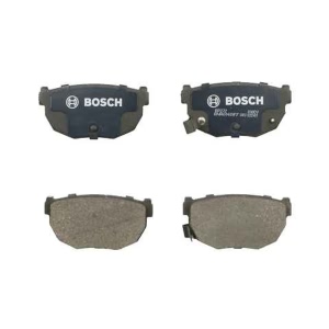 Bosch QuietCast™ Premium Organic Rear Disc Brake Pads for 1988 Nissan 200SX - BP272