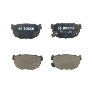 Bosch QuietCast™ Premium Organic Rear Disc Brake Pads for 1988 Nissan 300ZX - BP272