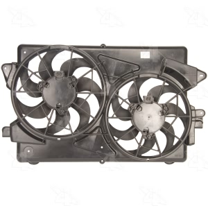 Four Seasons Dual Radiator And Condenser Fan Assembly for Chevrolet - 75654