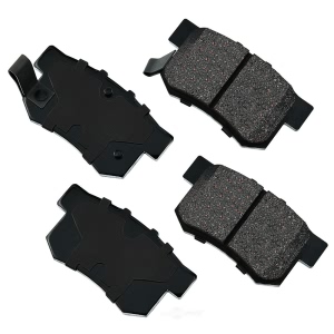 Akebono Pro-Act™ Ultra-Premium Ceramic Brake Pads for 2017 Acura ILX - ACT537