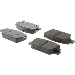 Centric Posi Quiet™ Ceramic Rear Disc Brake Pads for 2017 Kia Cadenza - 105.20500