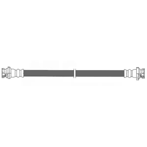 Centric Rear Upper Brake Hose for 2014 Nissan Juke - 150.42422