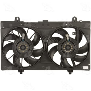 Four Seasons Dual Radiator And Condenser Fan Assembly for Nissan Sentra - 76148