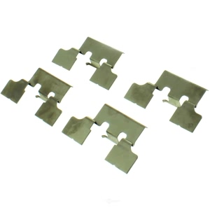 Centric Posi Quiet™ Semi-Metallic Rear Disc Brake Pads for 2005 Jaguar Vanden Plas - 104.09440