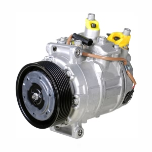 Denso A/C Compressor with Clutch for 2008 BMW 535xi - 471-1556