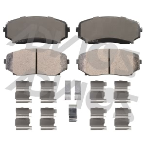 Advics Ultra-Premium™ Ceramic Front Disc Brake Pads for 2013 Lincoln MKX - AD1258