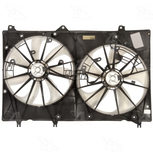 Four Seasons Dual Radiator And Condenser Fan Assembly for Toyota - 76101