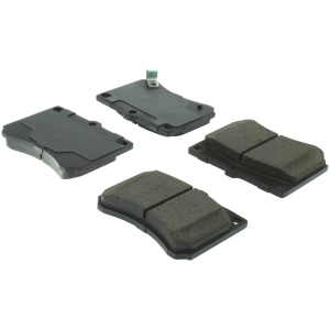 Centric Posi Quiet™ Ceramic Front Disc Brake Pads for 1996 Mercury Tracer - 105.04730