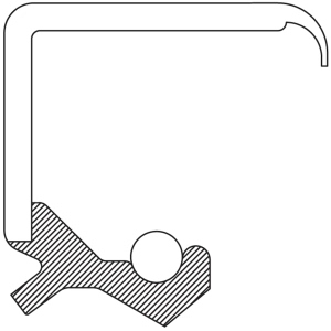 National Wheel Seal for BMW - 1992