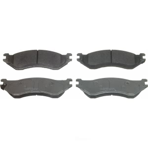Wagner Thermoquiet Semi Metallic Rear Disc Brake Pads for 2002 Dodge Ram 3500 - MX702A