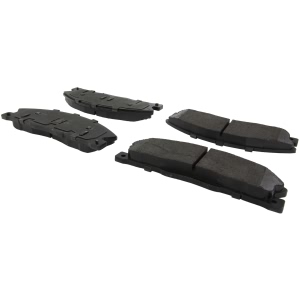 Centric Posi Quiet™ Extended Wear Semi-Metallic Front Disc Brake Pads for 2016 Ford Explorer - 106.16110