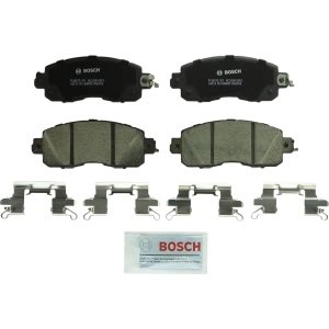 Bosch QuietCast™ Premium Ceramic Front Disc Brake Pads for 2012 Nissan Leaf - BC1650