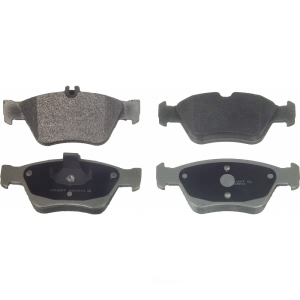 Wagner ThermoQuiet Semi-Metallic Disc Brake Pad Set for 2000 Mercedes-Benz C230 - MX710