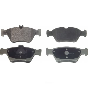 Wagner ThermoQuiet Semi-Metallic Disc Brake Pad Set for Mercedes-Benz SLK230 - MX710