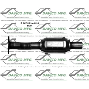 Davico Direct Fit Catalytic Converter for 2010 Toyota Corolla - 17256