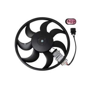 VEMO Passenger Side Auxiliary Engine Cooling Fan for 2006 Porsche Cayenne - V15-01-1894