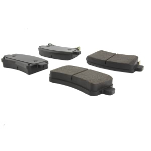 Centric Posi Quiet™ Ceramic Rear Disc Brake Pads for Buick LaCrosse - 105.14300