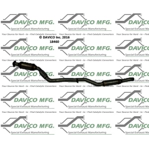Davico Direct Fit Catalytic Converter and Pipe Assembly for 2007 Audi A6 Quattro - 18460