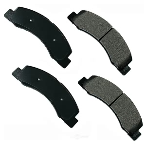 Akebono Pro-ACT™ Ultra-Premium Ceramic Front Disc Brake Pads for 2002 Ford F-250 Super Duty - ACT824