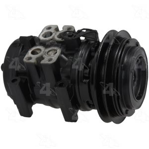 Four Seasons Remanufactured A C Compressor With Clutch for 1986 Mazda 323 - 77303