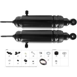 Monroe Max-Air™ Load Adjusting Rear Shock Absorbers for 1989 Ford E-150 Econoline - MA726