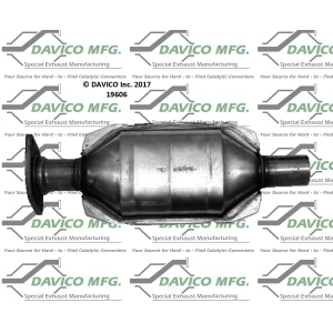 Davico Direct Fit Catalytic Converter for 2009 Ford Taurus X - 19606