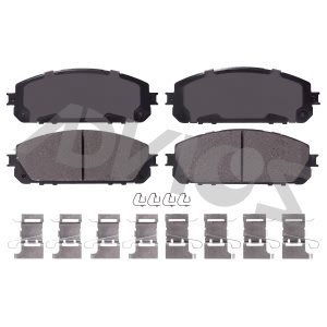 Advics Ultra-Premium™ Ceramic Brake Pads for 2015 Jeep Cherokee - AD1709