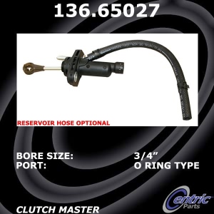 Centric Premium Clutch Master Cylinder for 2010 Ford Escape - 136.65027