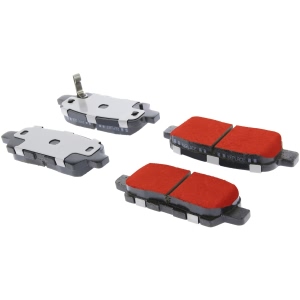 Centric Posi Quiet Pro™ Ceramic Rear Disc Brake Pads for 2018 Nissan Leaf - 500.09051