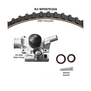 Dayco Timing Belt Kit With Water Pump for 1991 Ford Escort - WP067K2AS