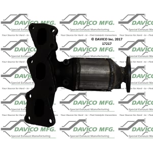 Davico Exhaust Manifold with Integrated Catalytic Converter for 2008 Hyundai Santa Fe - 17217