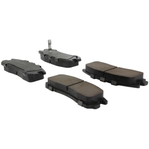 Centric Posi Quiet™ Ceramic Rear Disc Brake Pads for Mitsubishi Diamante - 105.03831