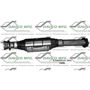 Davico Direct Fit Catalytic Converter and Pipe Assembly for 1991 Ford Probe - 14495