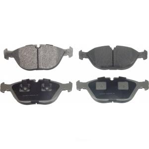 Wagner ThermoQuiet Semi-Metallic Disc Brake Pad Set for 2006 Audi TT Quattro - MX682
