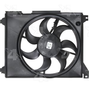 Four Seasons A C Condenser Fan Assembly for Hyundai - 75388
