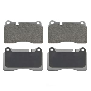 Wagner ThermoQuiet Semi-Metallic Disc Brake Pad Set for 2012 Volkswagen Touareg - MX1129
